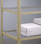 wire decks for rivet shelving, boltless shelving